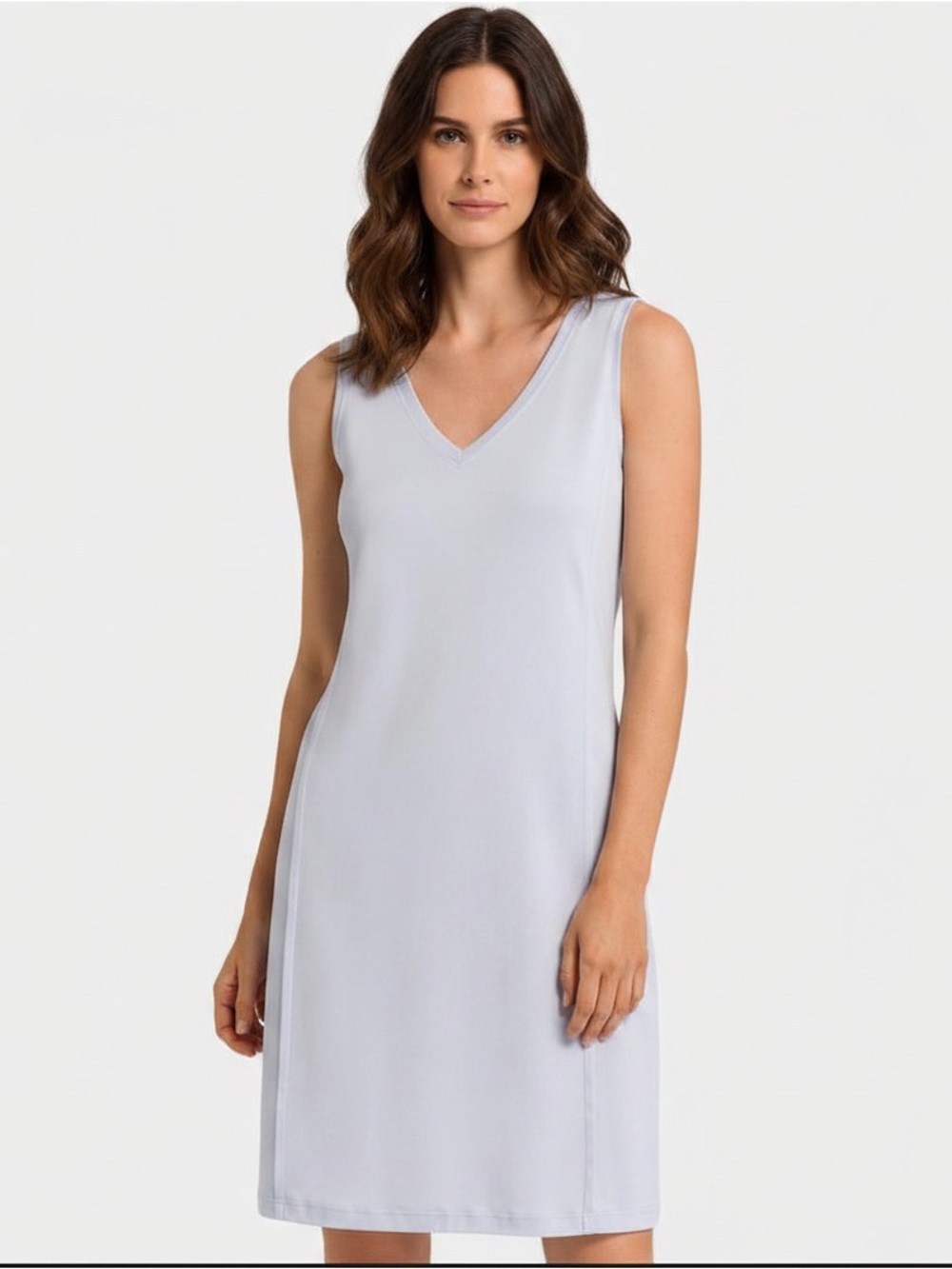 HANRO Pure Essence Cotton Tank Nightgown XL - Picture 4 of 9